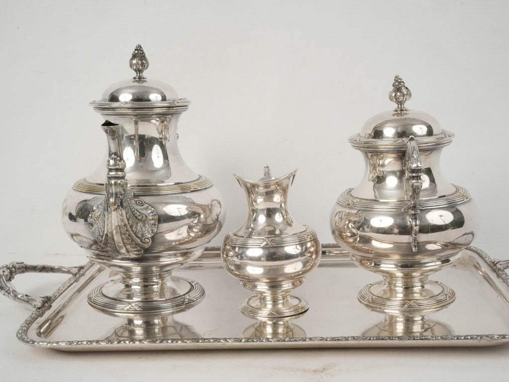 Ornate Boulenger silverplate creamer