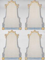 Rare Louis XVI French painted mirrors