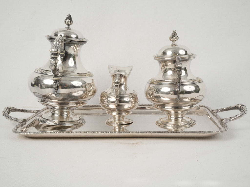 Classic 19th-century French coffee set