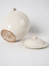 French terracotta confit pot jar