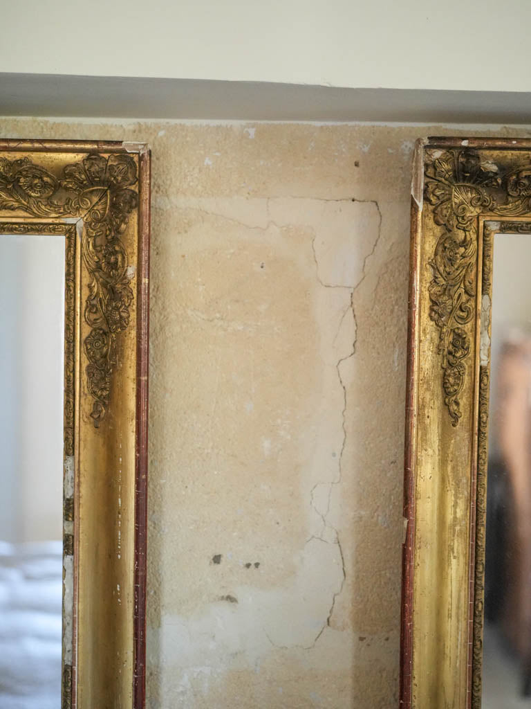 Charming French Country Gilded Mirrors