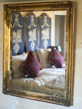 Aged French Gilted Rectangular Mirrors