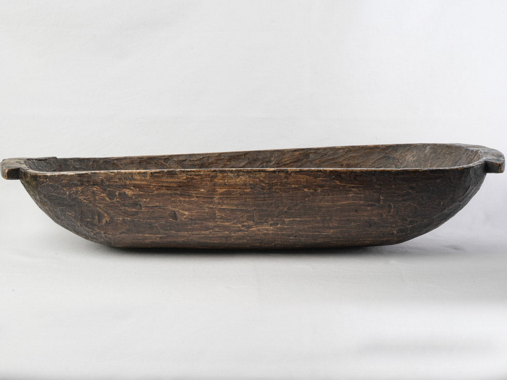 Historic tool-marked wooden bowl  