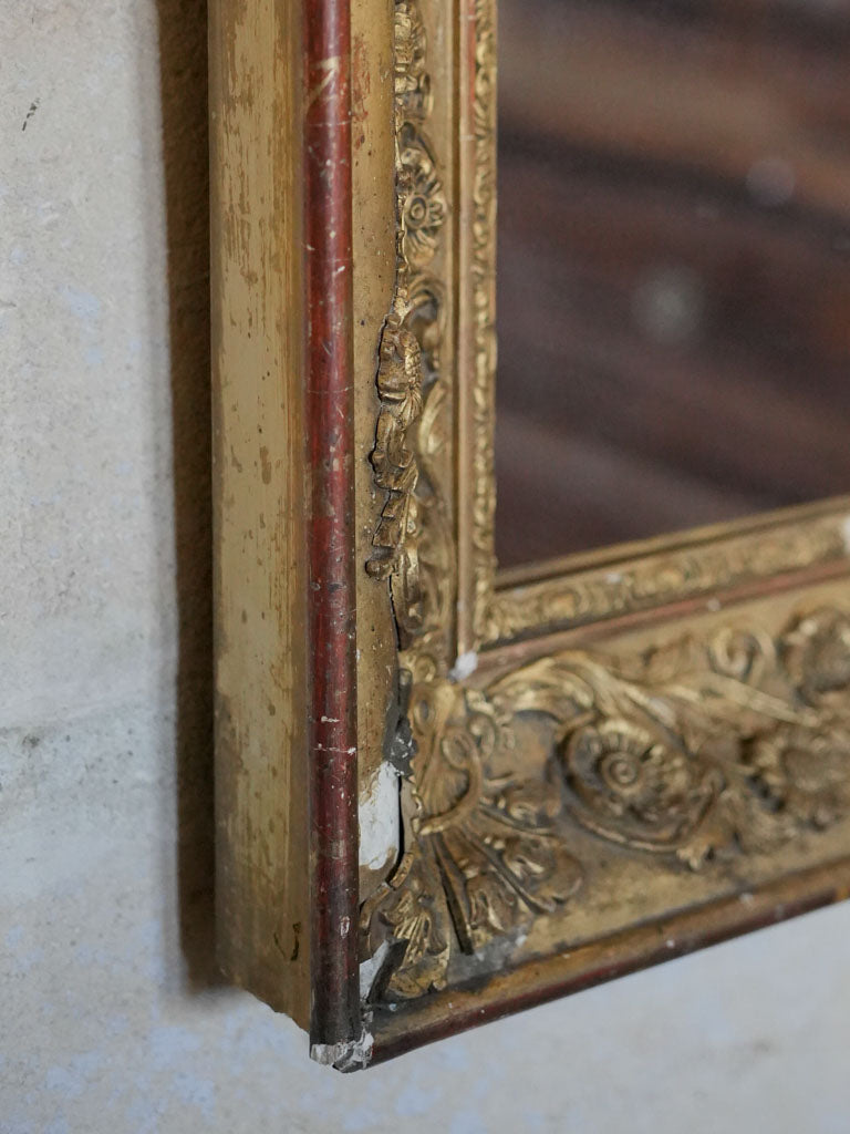 Antique Gilted French Country Mirrors
