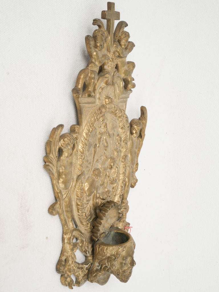 Decorative, Traditional Holy Water Holder