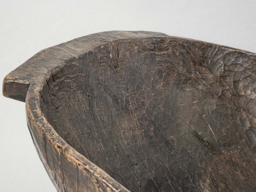 Dark patina rustic folk art  