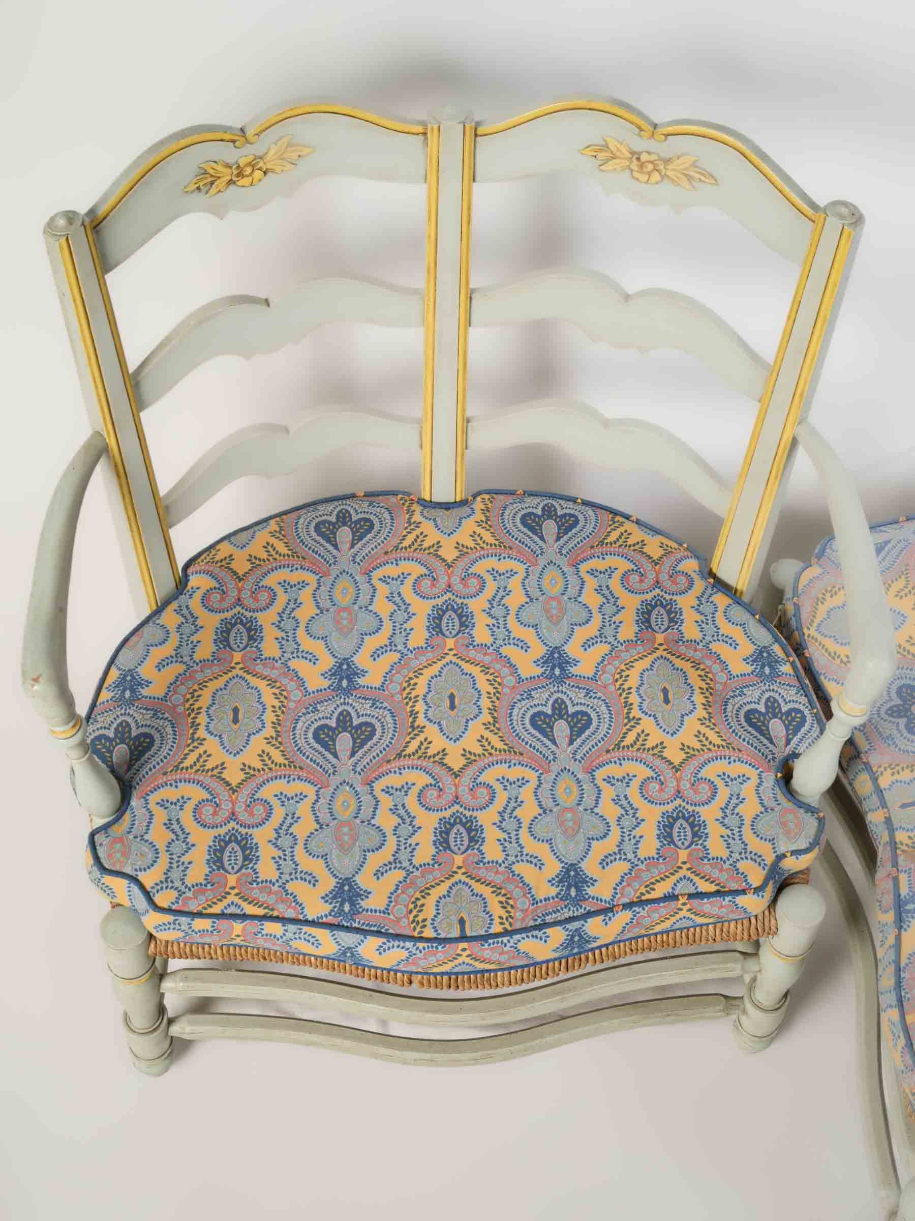 Aged patina Louis XVI chair