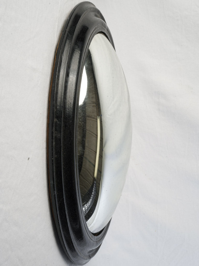 Elegant oval convex mirror