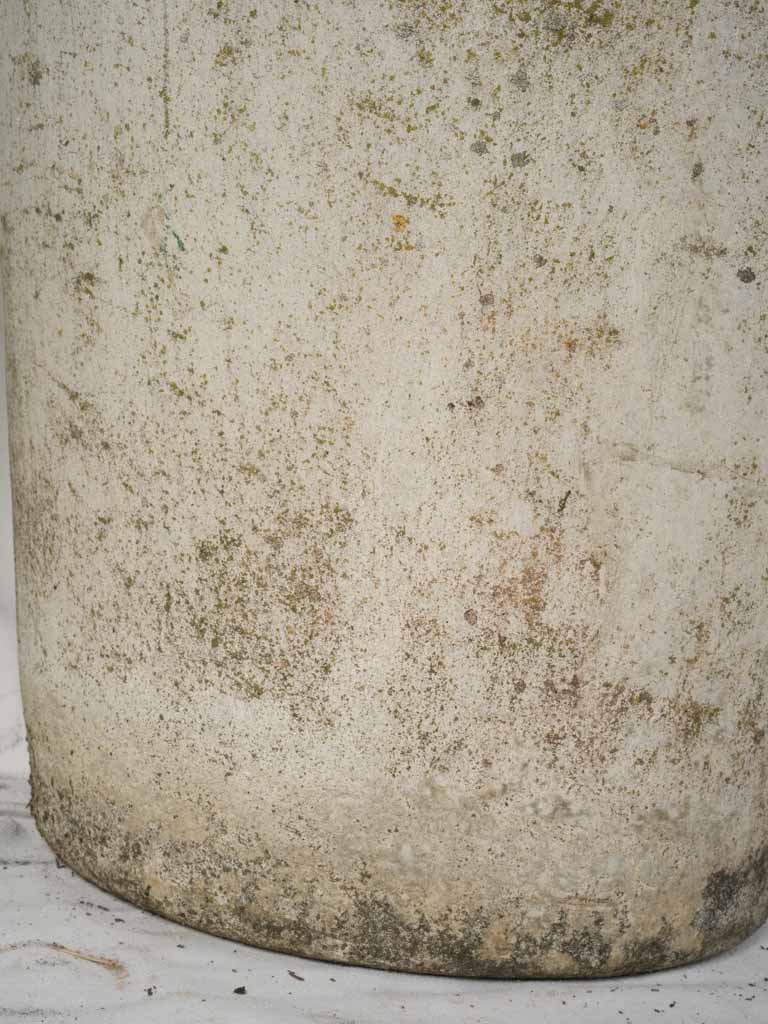 Elegant natural patina garden pots