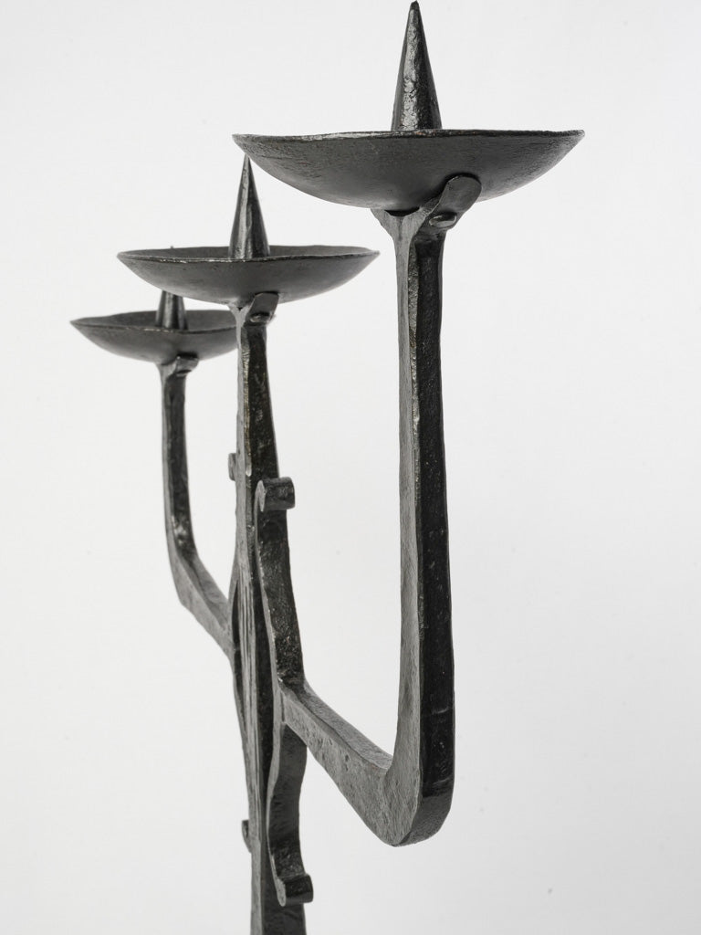 Refined vintage iron light fixture  