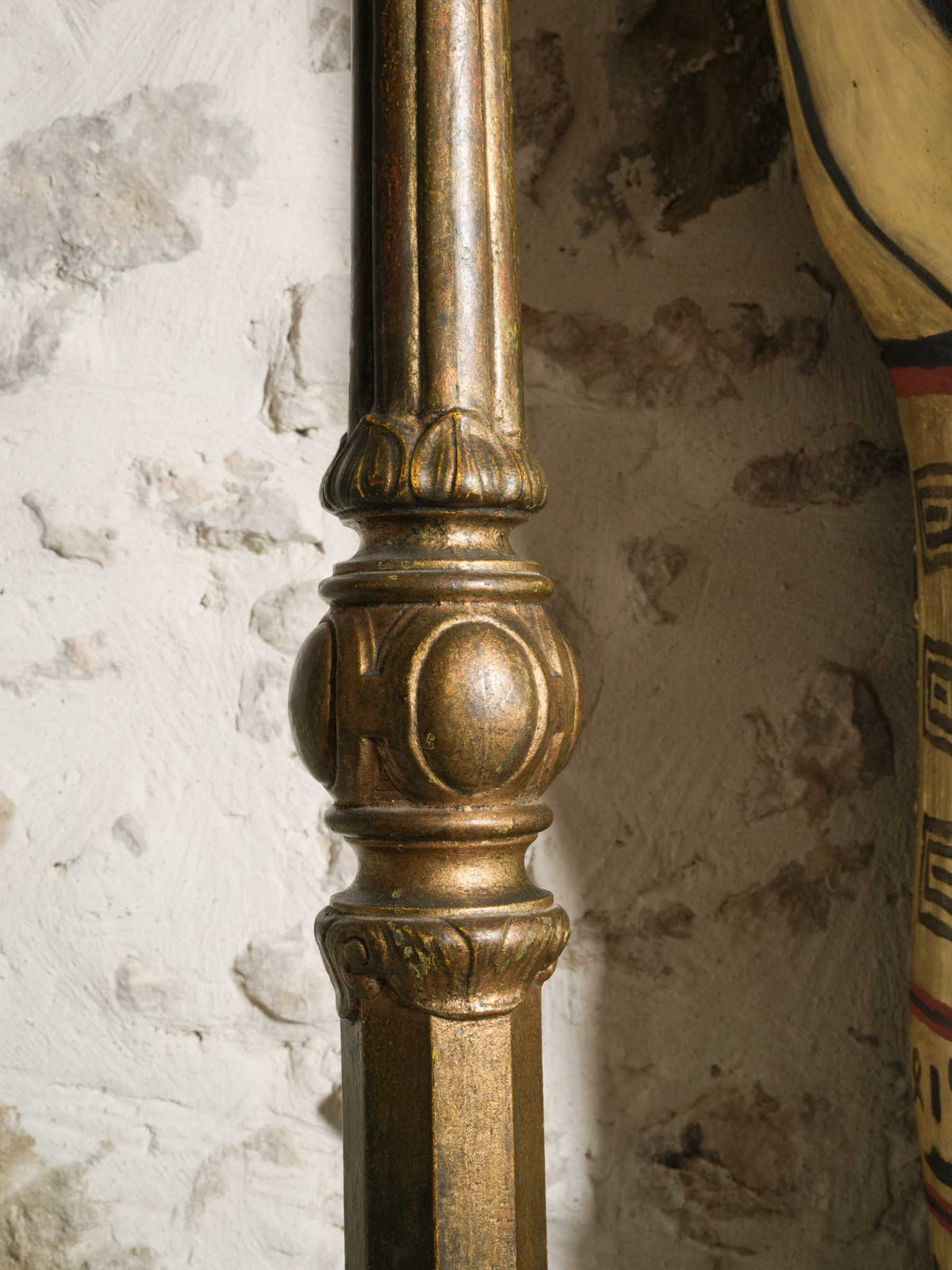 French Cast-Steel Street-Lamp Study Converted into a Floor Lamp, circa 1920 - 76¾"
