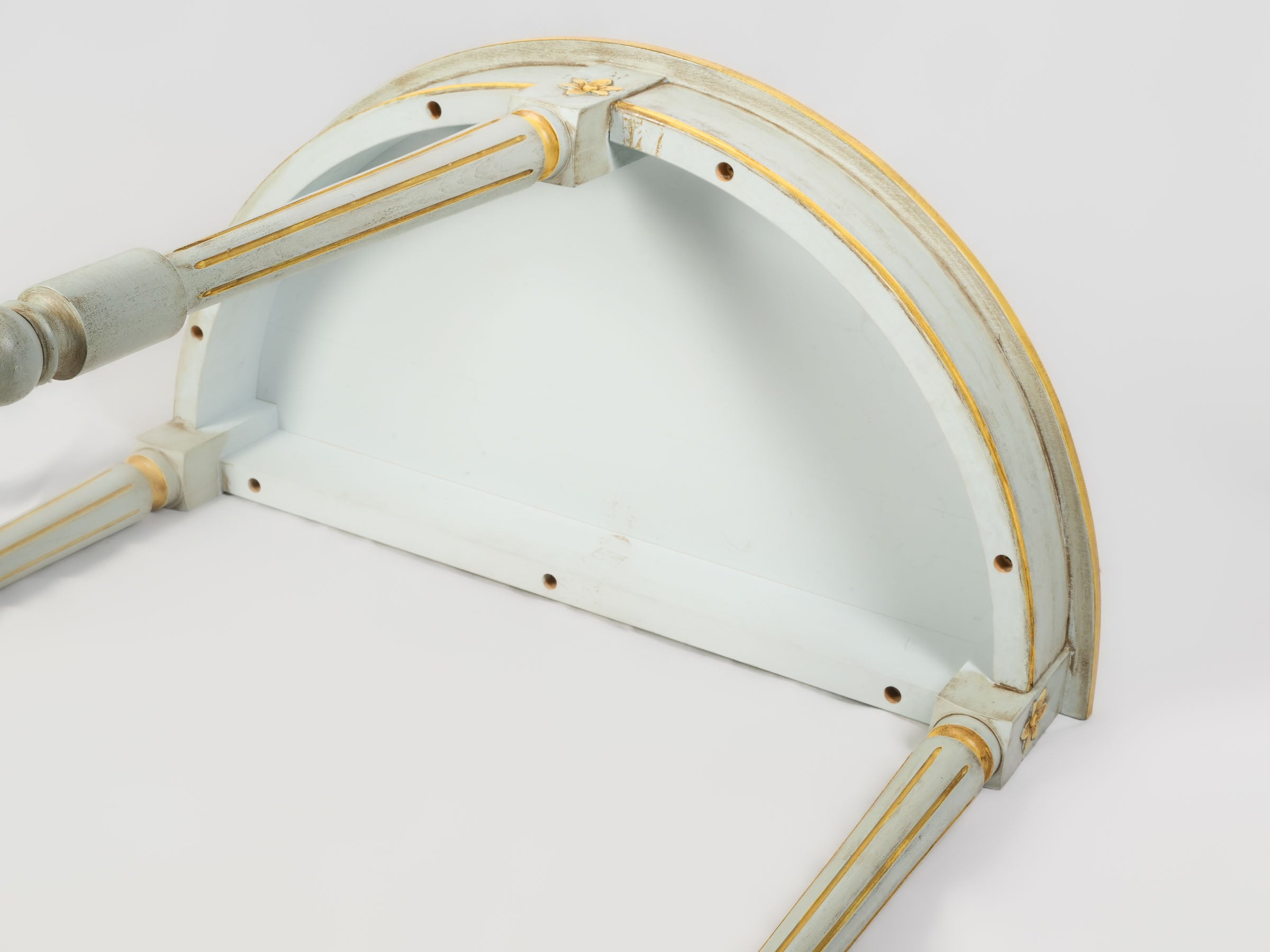 Sophisticated molded edge accent tables