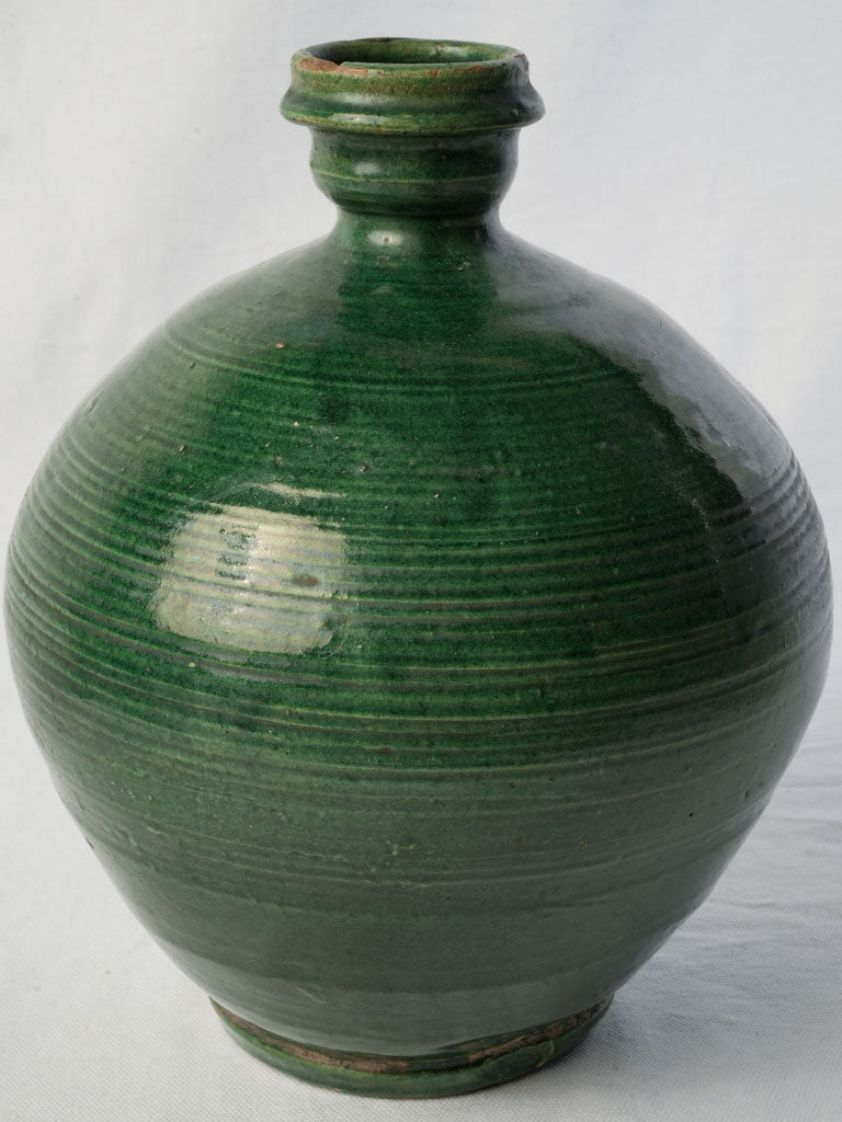 Sculptural traditional French wine jug  