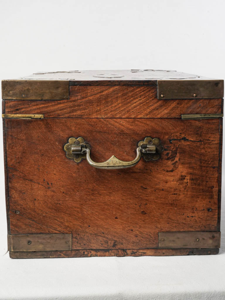 Old-world charm nautical trunk  