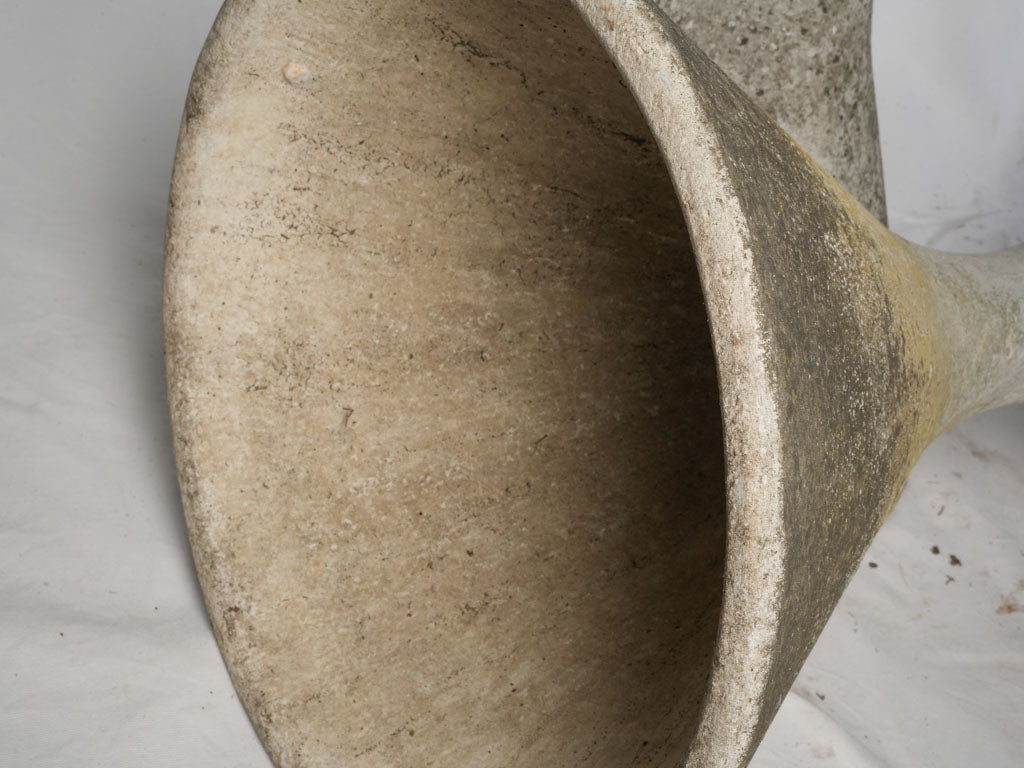 Textural geometric planting pots