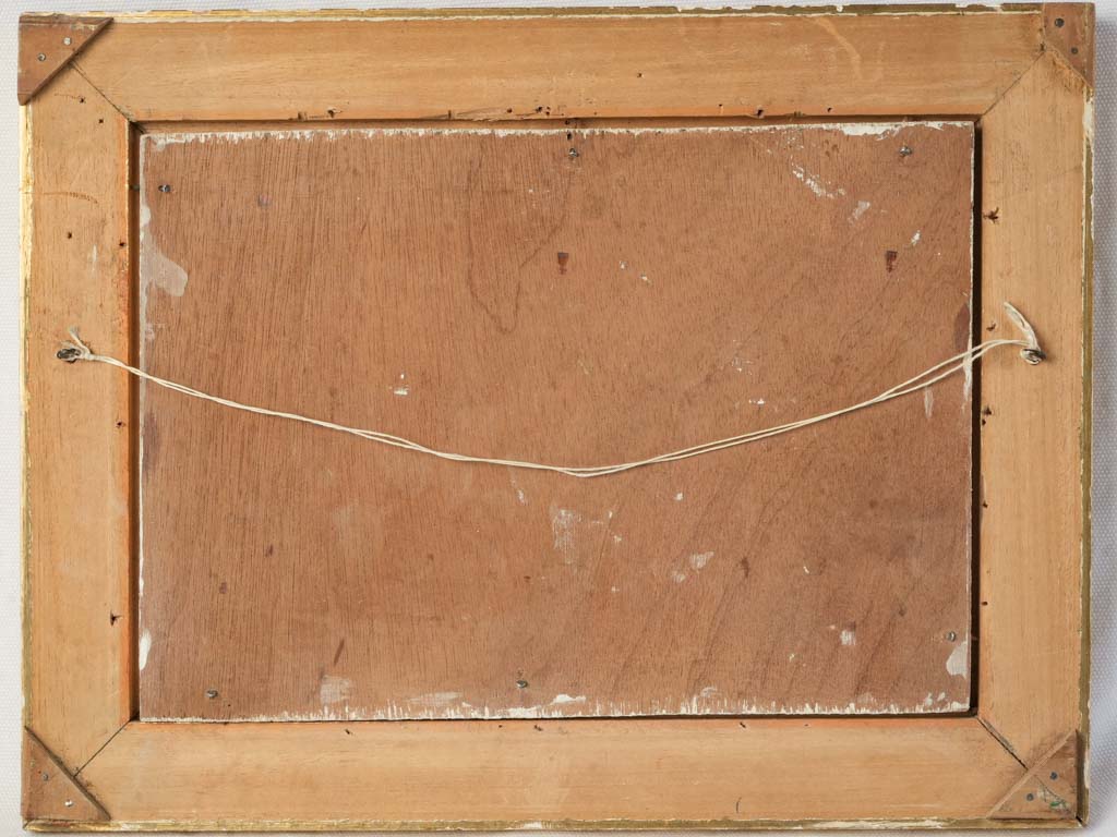 Brisk brushwork Venetian veduta panel  