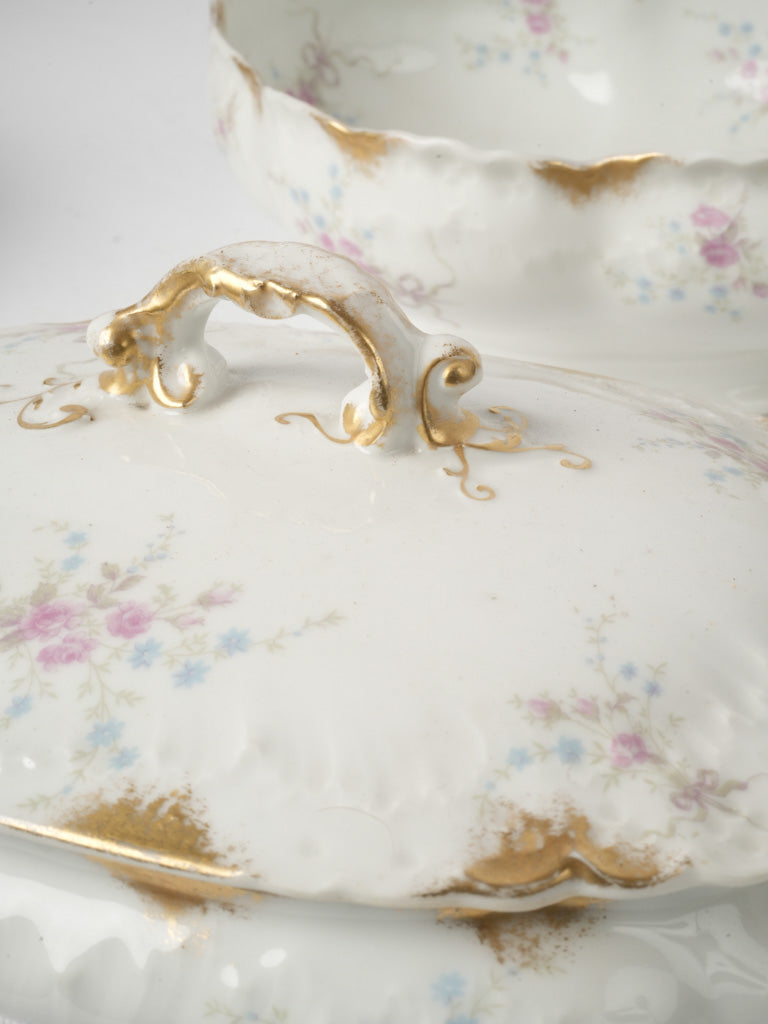 Charming French Limoges dining ensemble