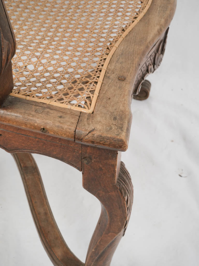 Charming Régence Cane Seating Set