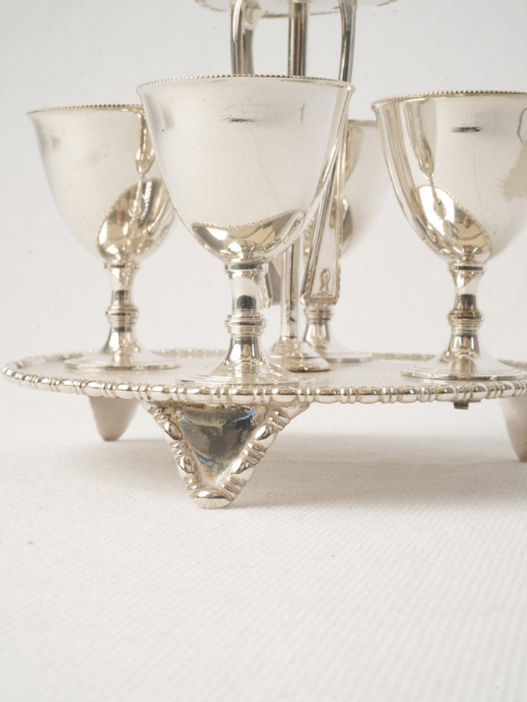 Timeless silver-plated utensil set