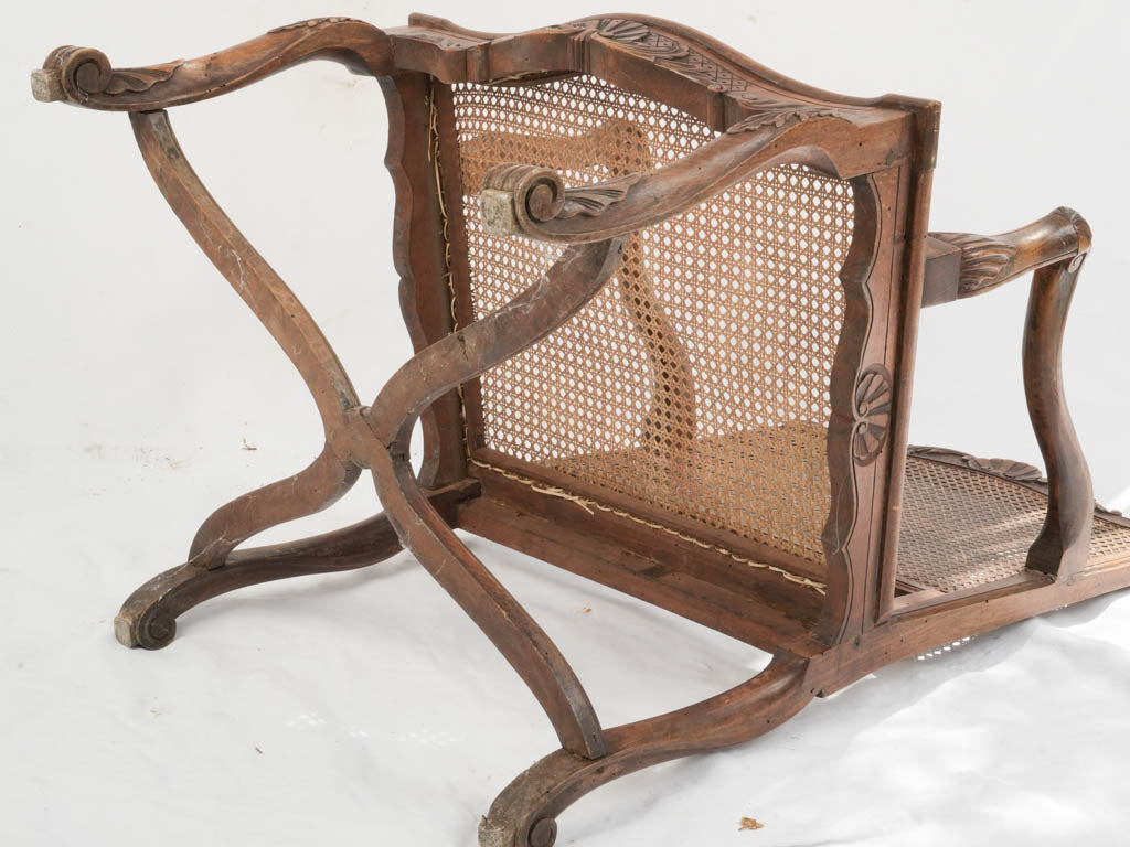 Timeless Antique Beechwood Armchair