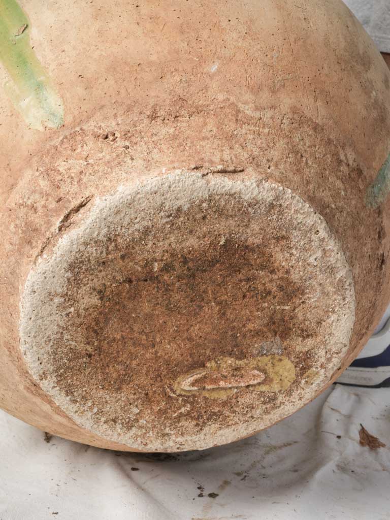 Traditional Mediterranean pottery piece