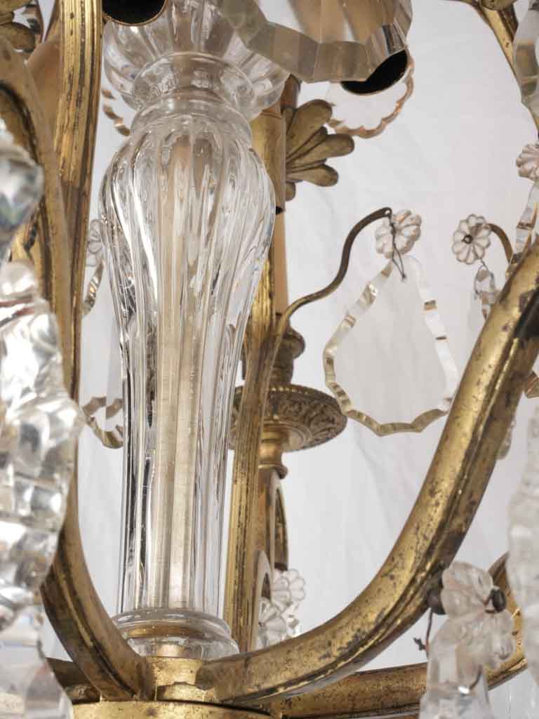 Traditional multi-level lighting chandelier warmth
