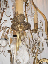 Ornate nineteenth-century crystal chandelier