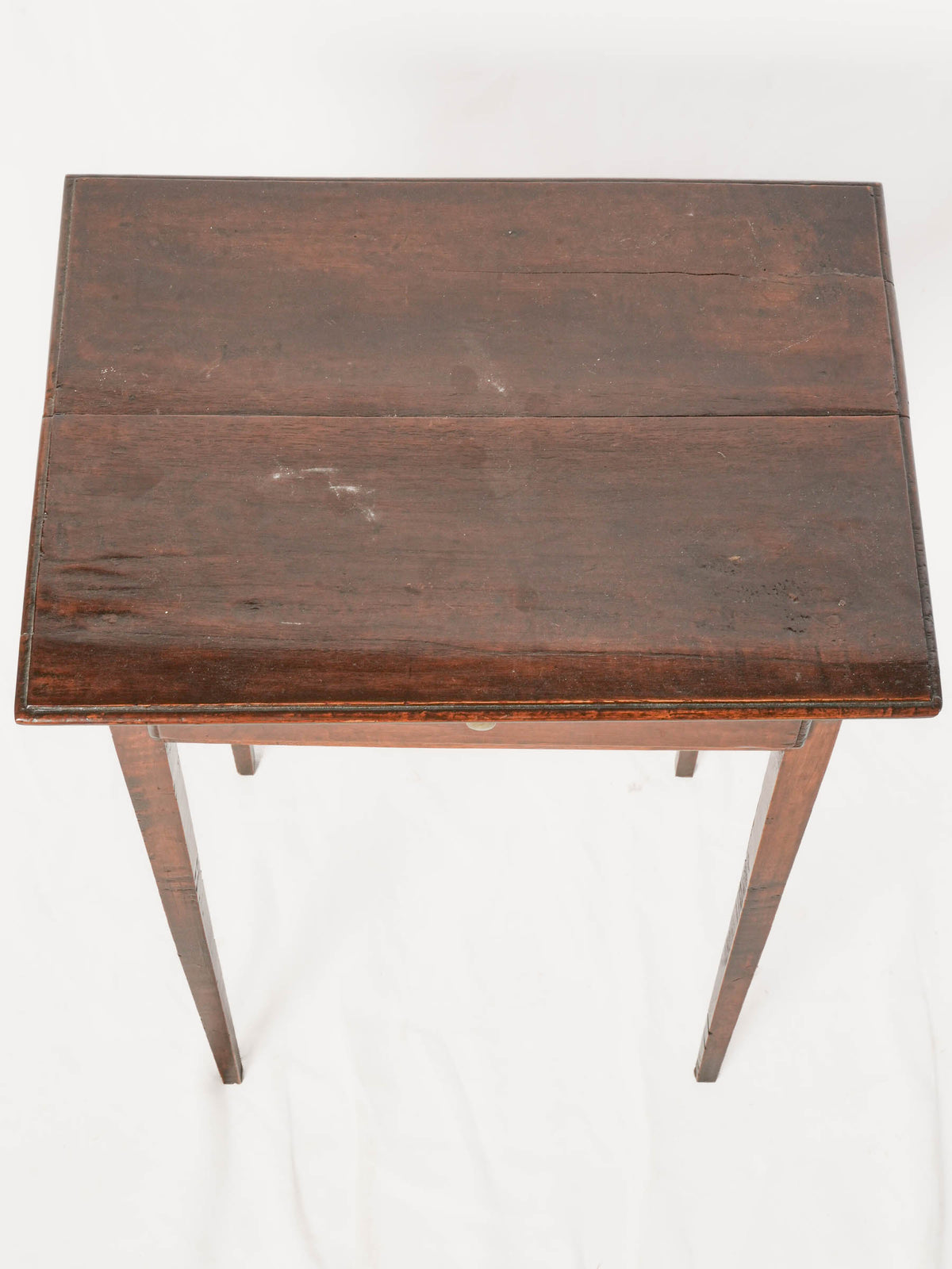 Elegant French Side Table on Tall Tapered Legs c.1800 - 26½" x 19"