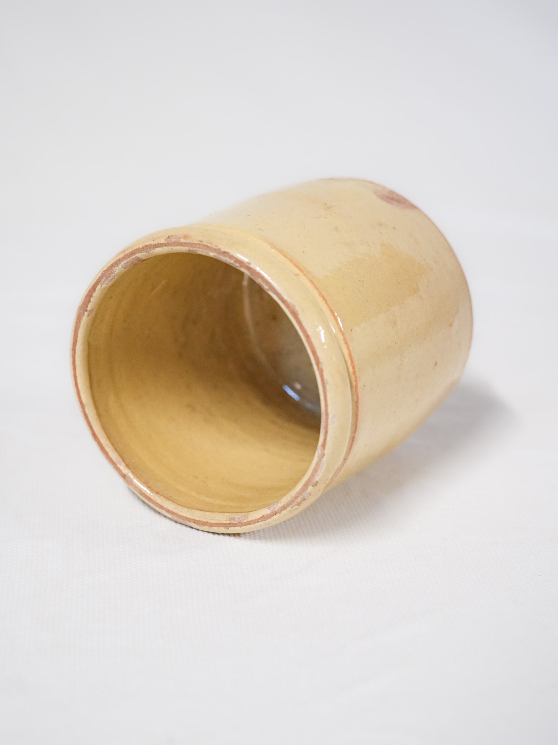 Distinctive initialed terracotta pot  
