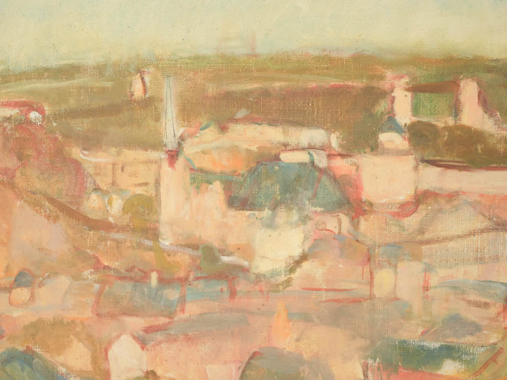 Modernist warm tones piece