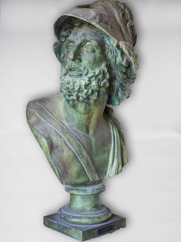 Rare 19th-century Italian bronze bust