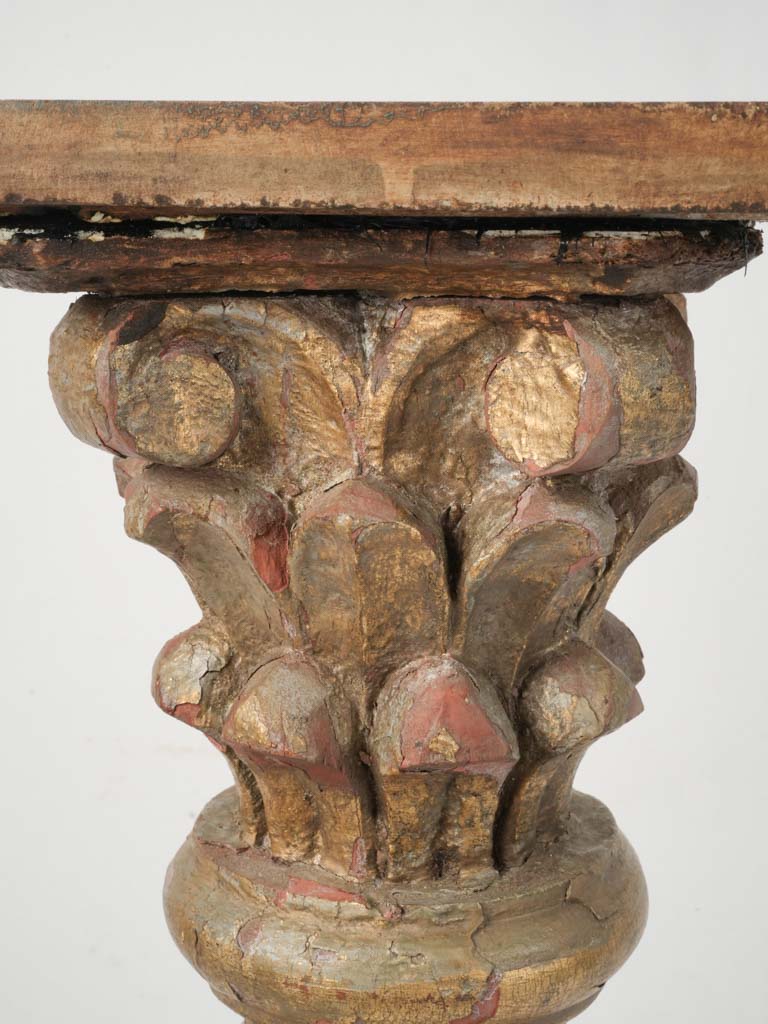Decorative Grapevine Relief Pedestal