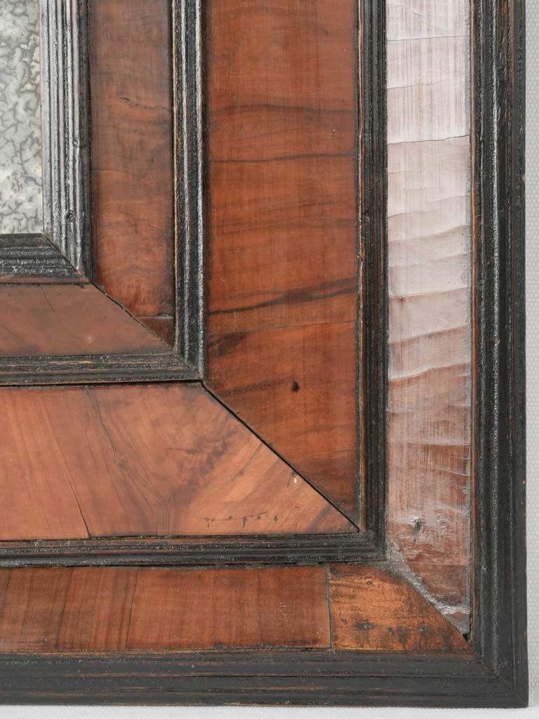 Sparkling mercury glass historic French mirror
