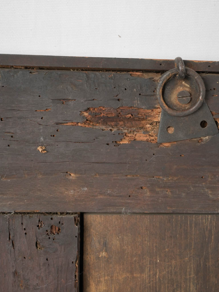 Significant historical Huguenot walnut mirror
