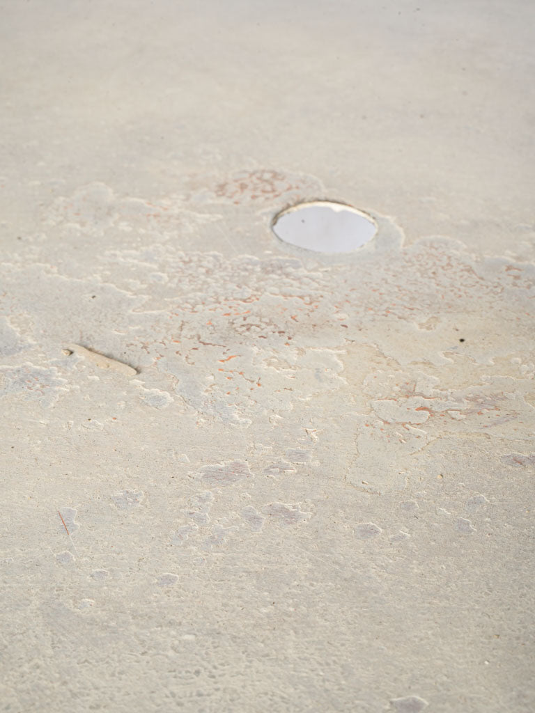 Romantic patina iron dining table  