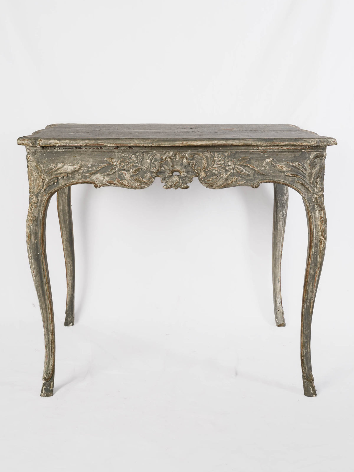 18th-Century French Louis XV Painted Side Table - 27½" x 33"