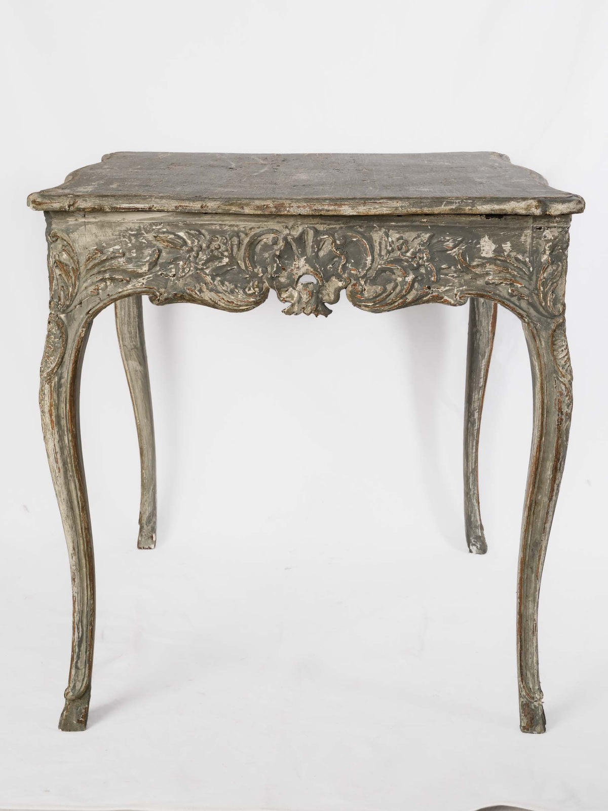 18th-Century French Louis XV Painted Side Table - 27½" x 33"