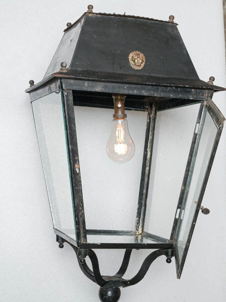 Antique grand hanging lantern