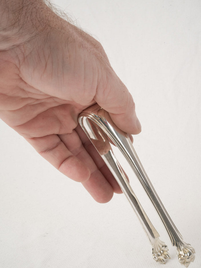 Antique French Christofle Sugar Tongs - ¼"