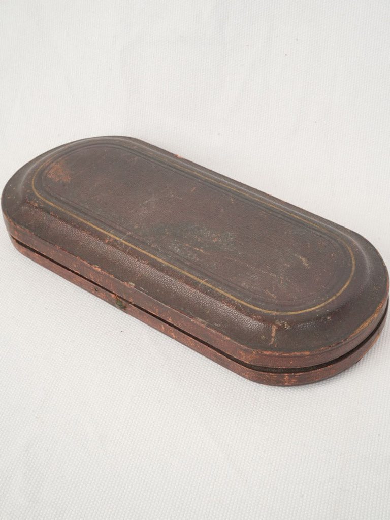 Set of Two Graceful Victorian Gilt Fruit Spoons w/ Apostle Finials