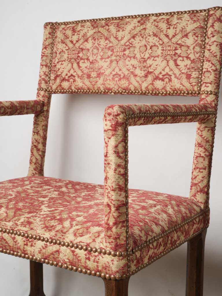 Unique, Upholstered French Armchairs