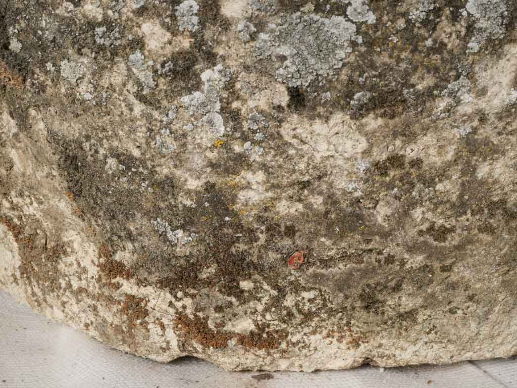Pair of Early to Mid-20th Century Reconstituted Stone Mortar-Form Jardinières - 12½"