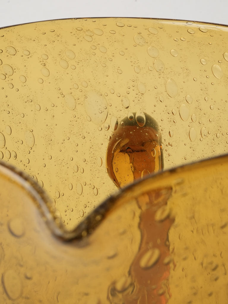 Mid-century style glass pitcher