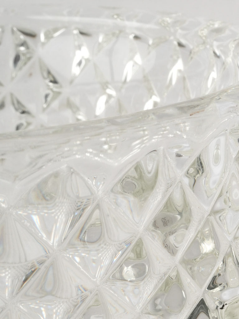 Chic timeless glass bottle cooler