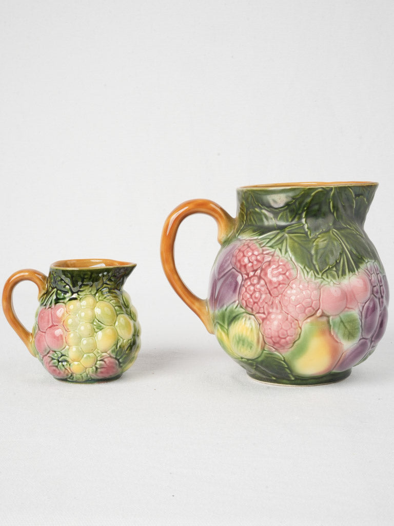 Artistic retro earthenware pitcher set  
