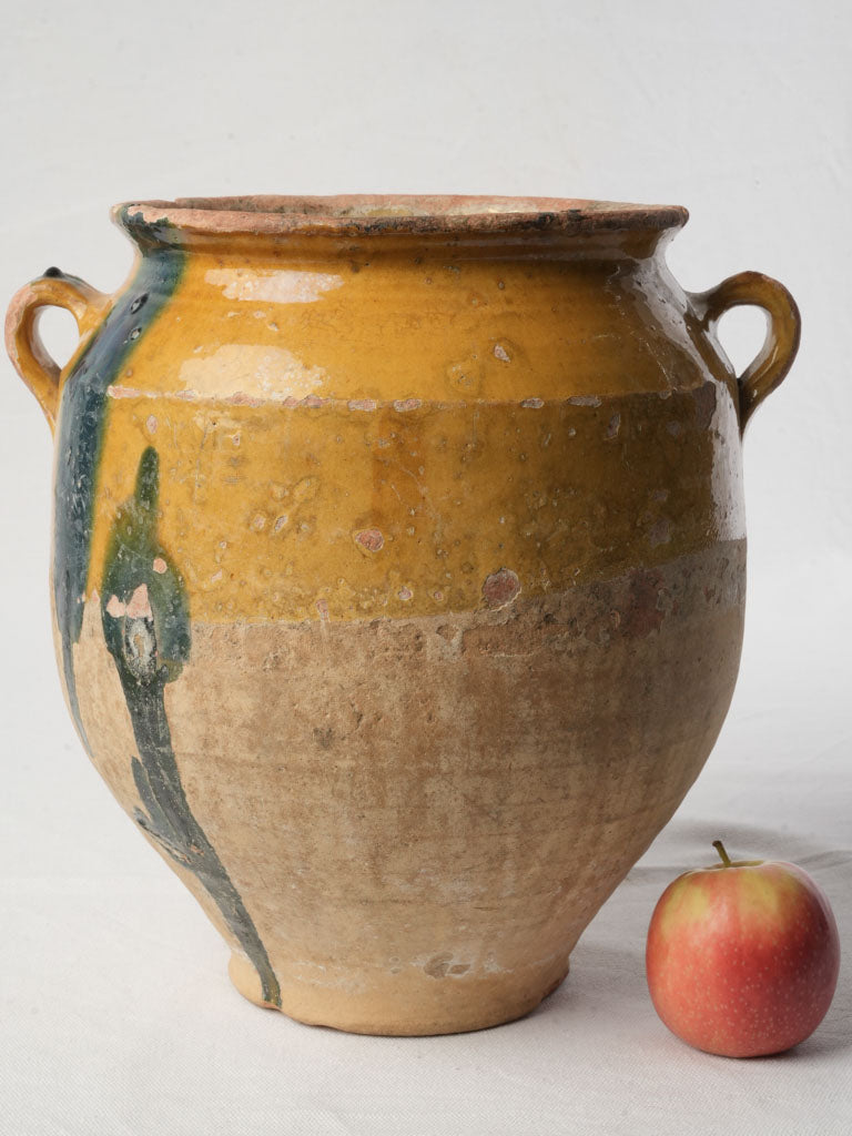 Rare cobalt oxide confit pot  