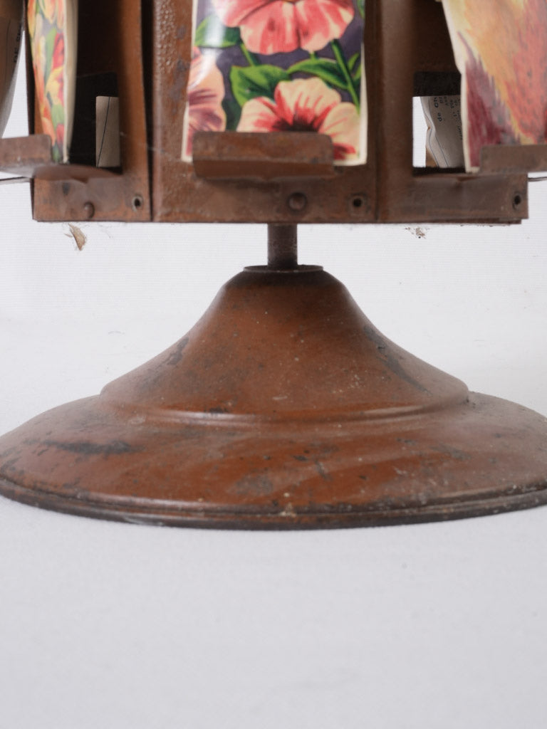 Functional 1800s French Postcard Display
