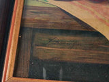 Still life chromolithograph - fall fruit baskets 16½" x 22"