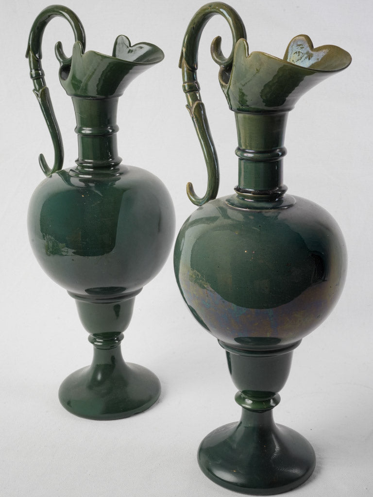 Refined Renaissance Revival ewers
