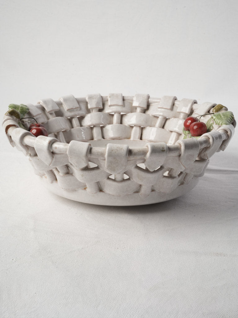 Whimsical sculptural fruit display piece  